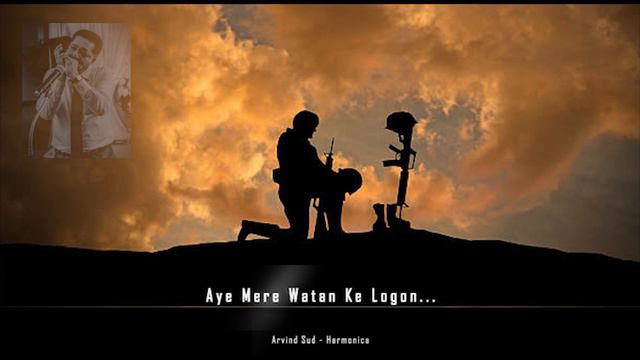 Ae Mere Watan Ke Logon | Harmonica Cover Arvind Sud | 75th Independence Day | Lata Mangeshkar смотреть онлайн