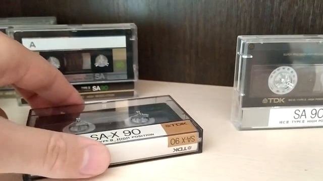 TDK SA-X и TDK SA моя коллекция смотреть онлайн