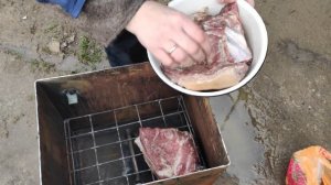 ГОРЯЧЕЕ КОПЧЕНИЕ САЛА НА ОЛЬХЕ