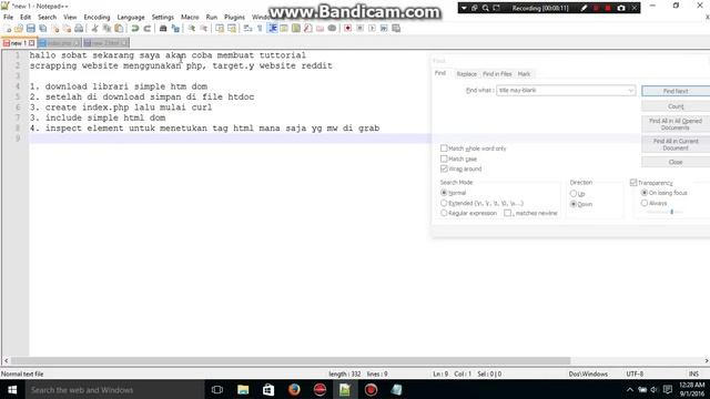 Web scraping using PHP смотреть онлайн