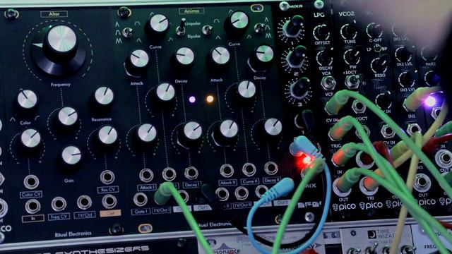 Anima Ritual Electronics as dual VCO and overview curves with Pico LPG смотреть онлайн