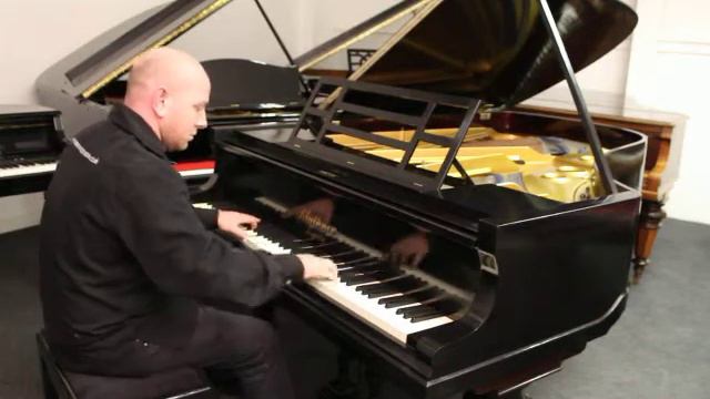Black Bluthner Grand Piano By Sherwood Phoenix Pianos смотреть онлайн