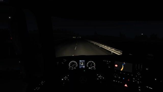 Ночная Поездка по ДД ETS2MP - EURO TRUCK SIMULATOR 2