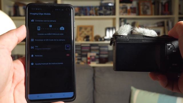 Pasa las fotos de tu cámara SONY a tu smatphone. App Imaging Edge Mobile. смотреть онлайн