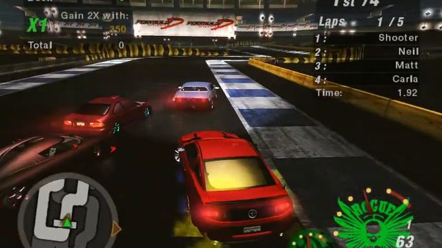Ford Mustang Boss 302 '13 NFS Underground 2'de смотреть онлайн