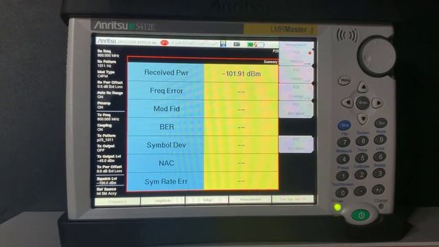 LMR Master S412E P25 Analyzer Option Demonstration смотреть онлайн