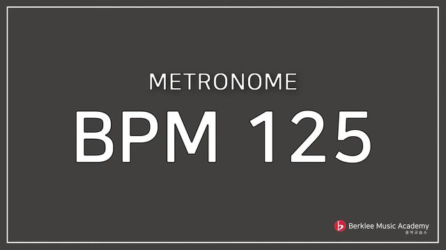 [Metronome] BPM 125 смотреть онлайн