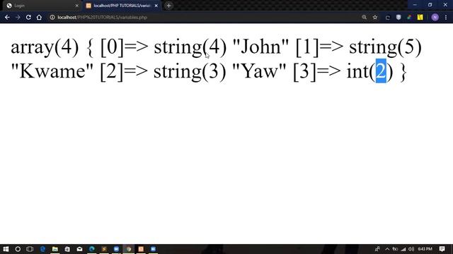 PHP variables Part 2 смотреть онлайн