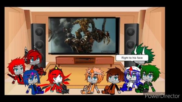 Autobots react to Optimus prime and Bumblebee Tribute song gacha