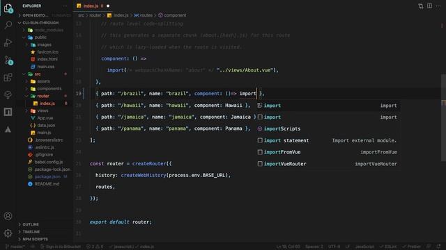 2.4 Lazy Loading Routes (Vue CLI Only) ।। Vue Router 4 Fundamentals - #10 смотреть онлайн