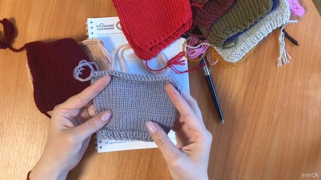 Как рассчитать петли на шапку / Зачем вязать образец смотреть онлайн