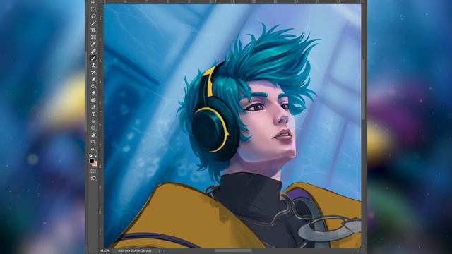 Fan art Aphelios and Alune League Of Legends Time lapse Speed paint смотреть онлайн