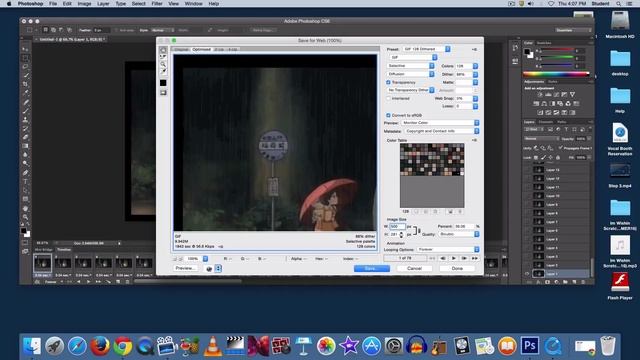 Animated GIF: Exporting Your GIF from Photoshop смотреть онлайн