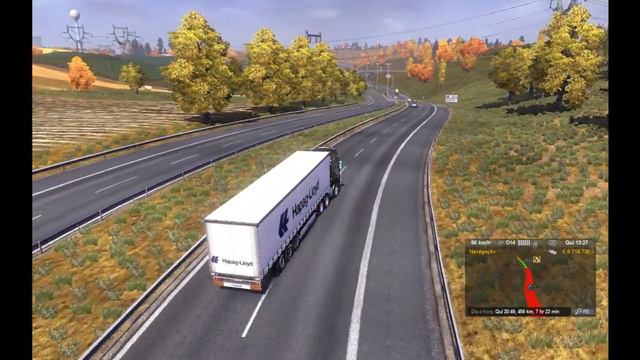 Euro Truck Simulator 2 Truck Sim Map 1.5 HD смотреть онлайн