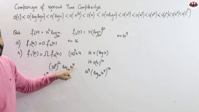 L-1.7: Question#1 on Comparison of Various Time Complexities | GATE Questions смотреть онлайн