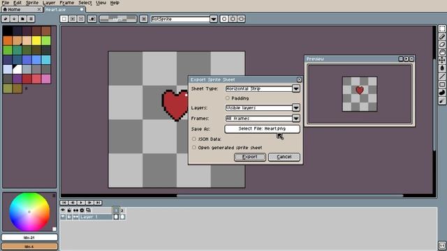 Aseprite Tutorial - Saving & Exporting смотреть онлайн