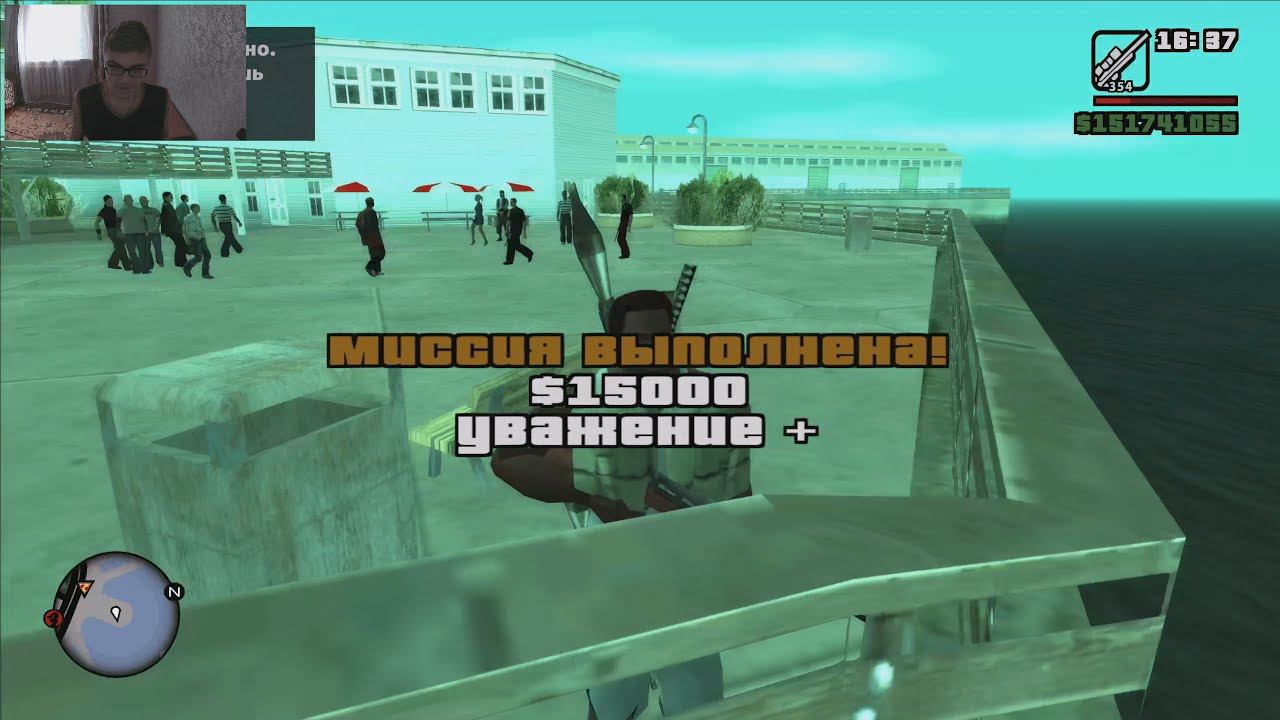 GTA San Andreas на 100%, #88: миссия "Пирс 69" смотреть онлайн