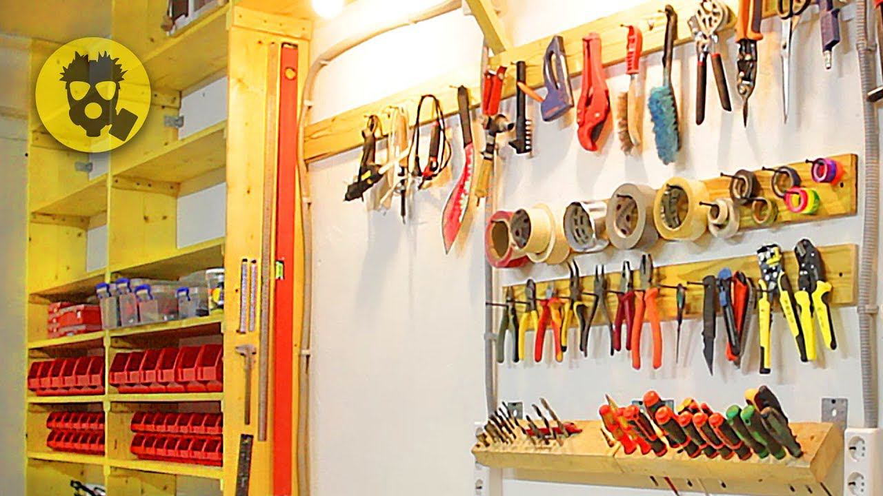 Обустройство мастерской, дешево и с умом своими руками. смотреть онлайн