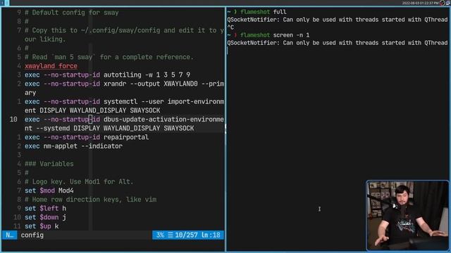 How To Use Flameshot Screenshots On Wlroots & Sway смотреть онлайн