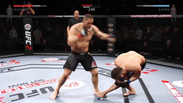 UFC 2 финал Кеин Веласкес vs Алексей Олейник смотреть онлайн