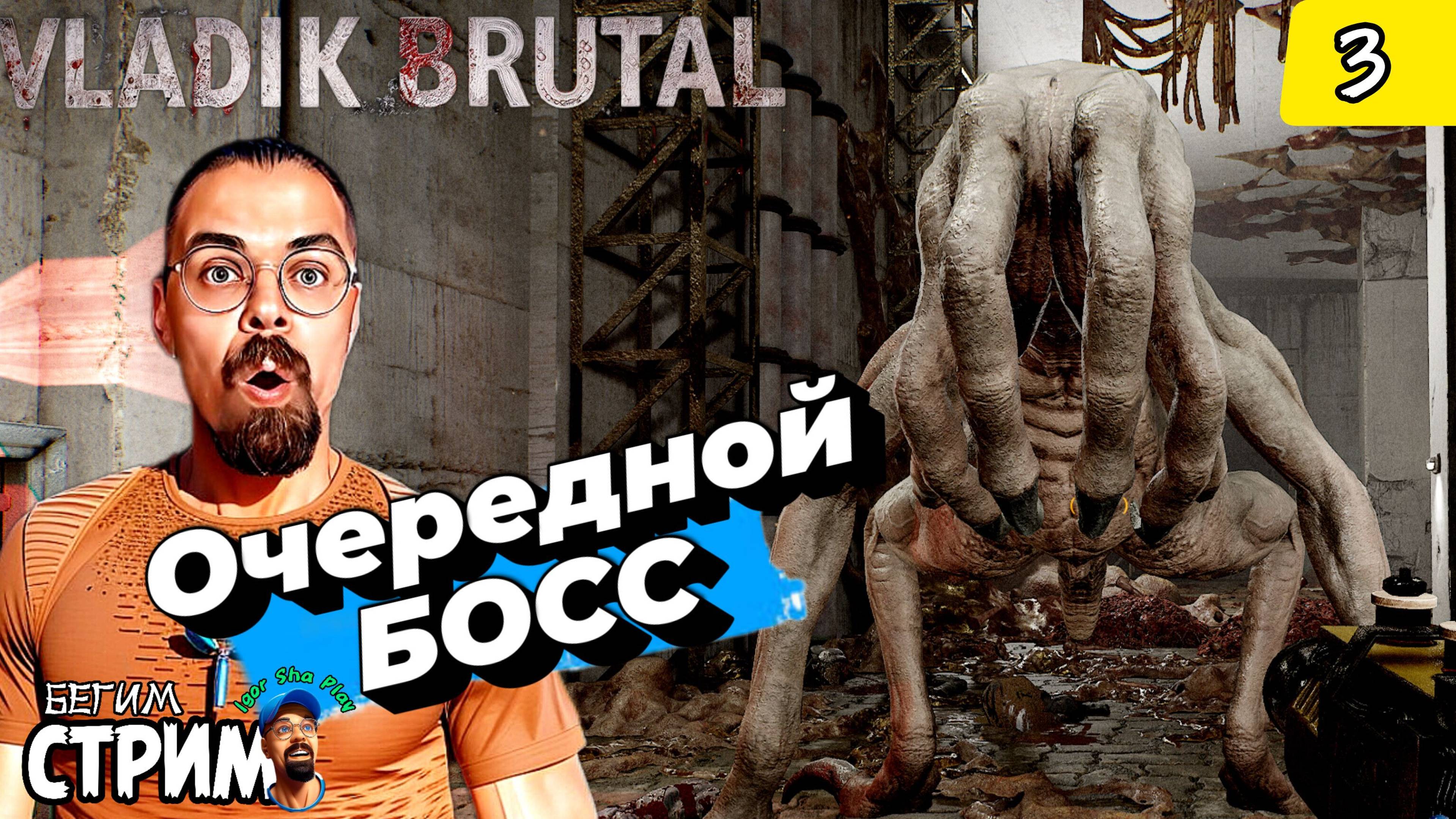 ПОЛ СЕРИИ НАСТРАИВАЕМ СТРИМ / VLADiK BRUTAL #3 / Бегим стрим
