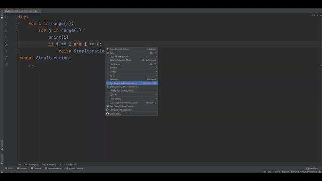 5 способов выйти из вложенного цикла в Python смотреть онлайн