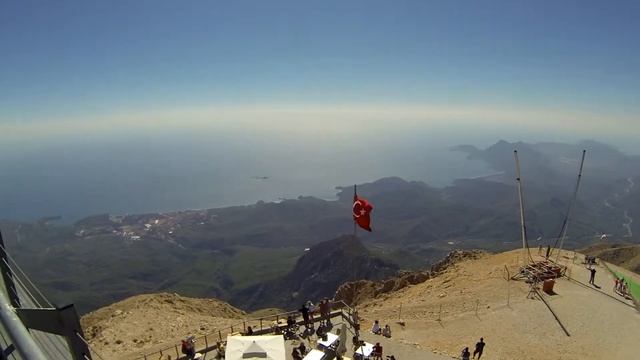 Olympos Teleferik. Kemer. Гора Тахталы. Канатная дорога смотреть онлайн