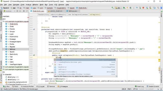 Square Chat App | 37 | Sending Images смотреть онлайн