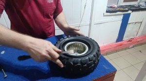 Как провести демонтаж покрышки электросамоката