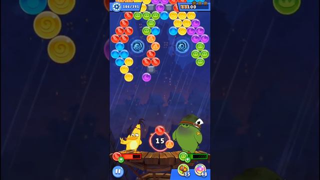 Angry Birds Pop Blast Gameplay Pt 63: Levels 306-310 - The Mysterious Bubble смотреть онлайн