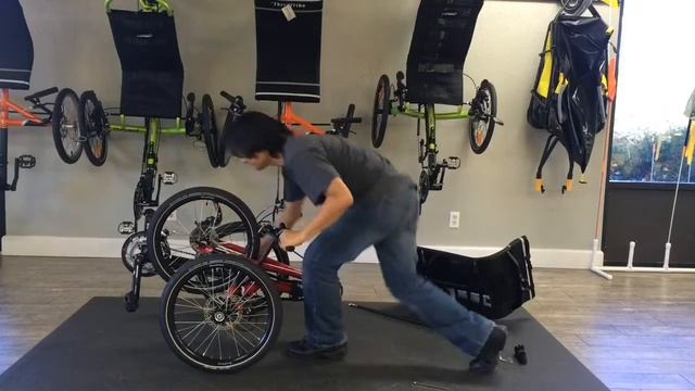 HOW TO FOLD THE TERRATRIKE TRAVELER - LAID BACK CYCLES смотреть онлайн