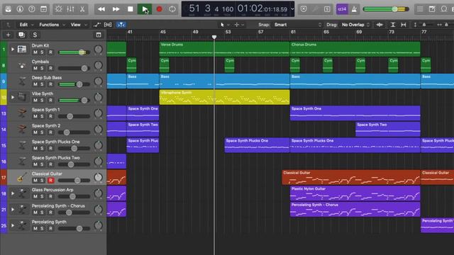 Bell Synth Arpeggiator Instrumental Hip Hop Beat - Logic Pro X DAW Music Editing Ruleverine смотреть онлайн