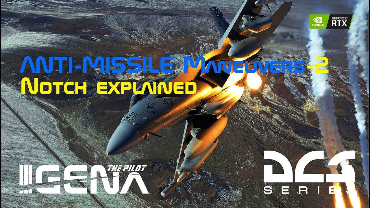 Противоракетные маневры часть 2 I Положение Notch I DCS #RUSSIANTEAM смотреть онлайн