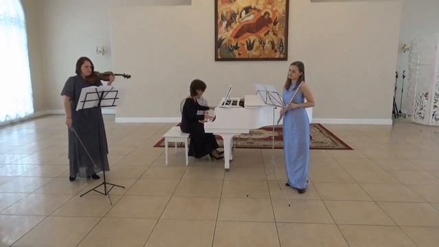 Жан Франсе 1912 1997 Музыка двора 1937 Для флейты, скрипки фортепиано смотреть онлайн