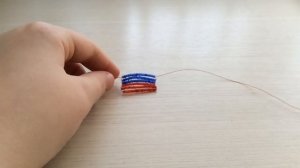 Как сплести из бисера флаг России на 23 февраля