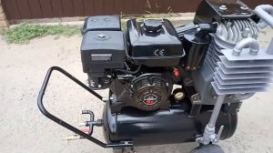 Компрессор СО-7б с бензиновым двигателем Лифан 9 л.с.