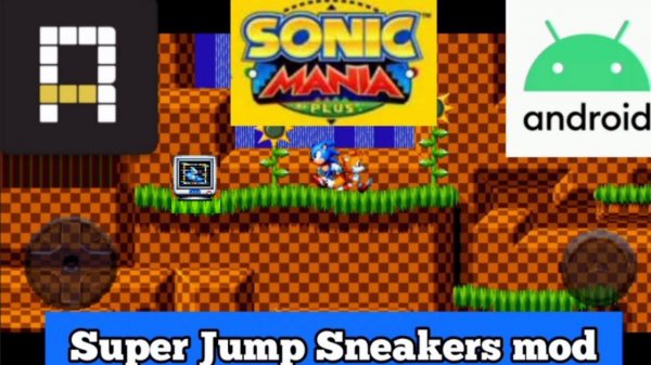 Sonic Mania Plus Super Jump Sneakers mod by LegoSuperMarioSonicMoon Android Decompilation RSDKV5