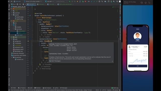 Fastest Way To Generate Dart Class From Complex JSON and build a Flutter App using FutureBuilder. смотреть онлайн