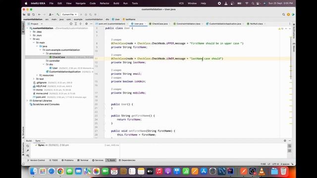 Custom Validation in Spring boot | Custom Annotations in Hindi смотреть онлайн
