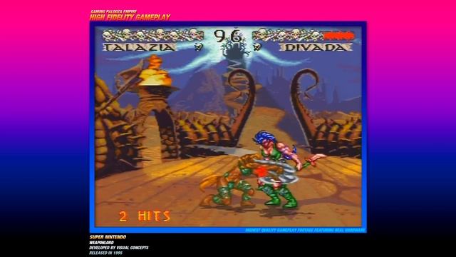 Weaponlord for Super Nintendo (High Fidelity Gameplay) смотреть онлайн