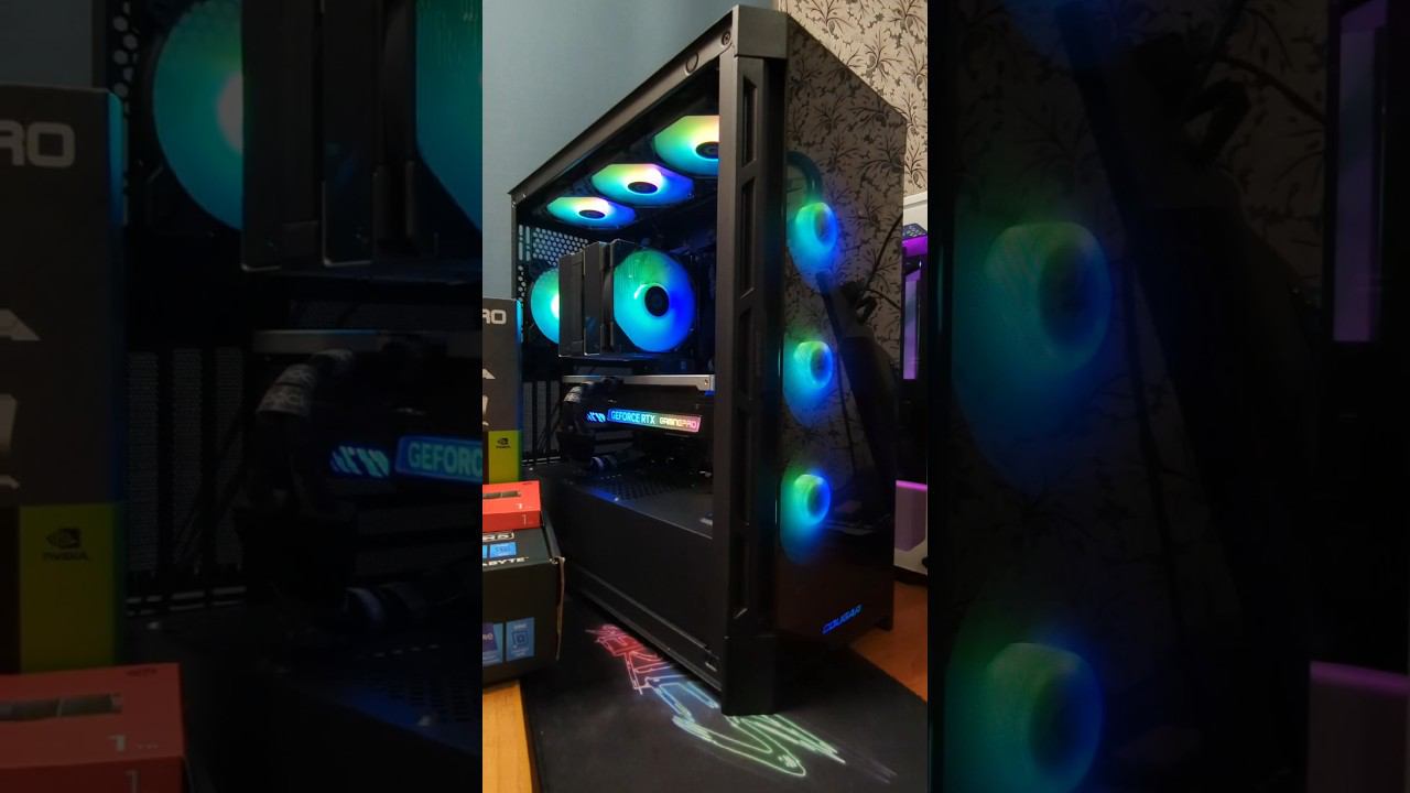 Мощный и тихий ПК на 12600kf и 4080super #pc #pcgaming #shorts смотреть онлайн