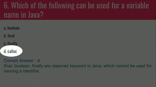 Multiple Choice Questions in Java Basics Part 2(Tamil) смотреть онлайн