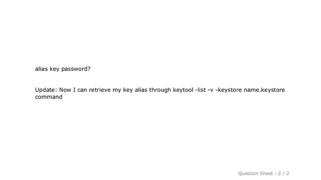 Android : How to retrieve Key Alias and Key Password for signed APK in android studio(migrated from смотреть онлайн