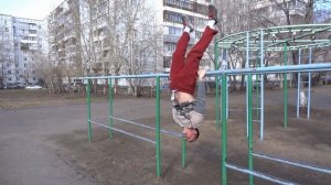Капитанский подъём или иголочка на турнике -  обучалка по капитанскому подъёму | школа турника