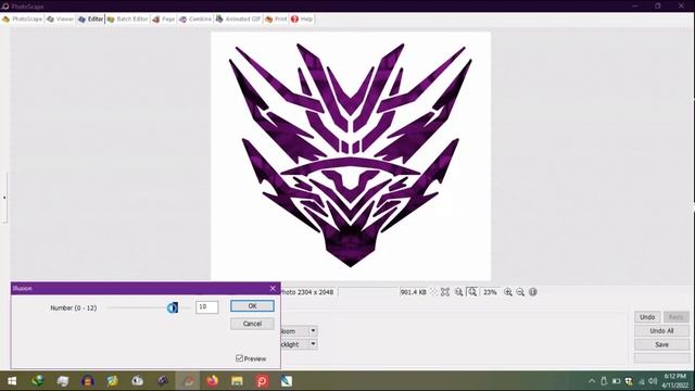 EPS 48: EPISODE DESIGN - DESAIN MAKIN KECE DENGAN FILTER DISTORTS "ILLUSION" DI PHOTOSCAPE смотреть онлайн