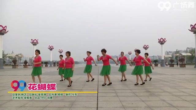 花蝴蝶‖广场舞‖Square dance‖baile cuadrado‖Danse carrée‖رقصة مربعة‖Сквер-данс‖Quadrilha‖चौकोर नृत्य смотреть онлайн