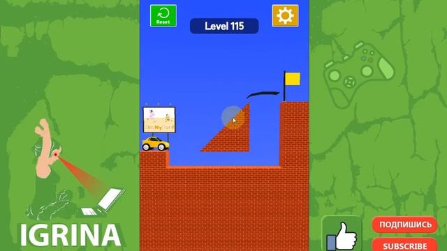 Draw Bridge 101-125 LEVEL full walkthrough gameplay - new game смотреть онлайн