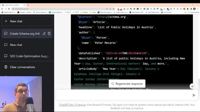 Create Article Schema Code In Chat GPT | ChatGPT Complete Course For SEO смотреть онлайн
