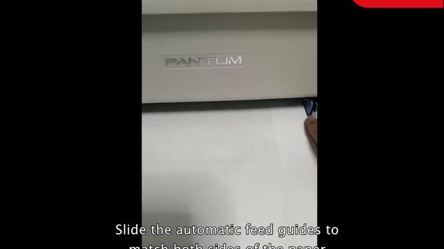 How to load paper into the Automatic Feeder Tray (Pantum P2500/P2500W/P2506/P2506W Series) смотреть онлайн