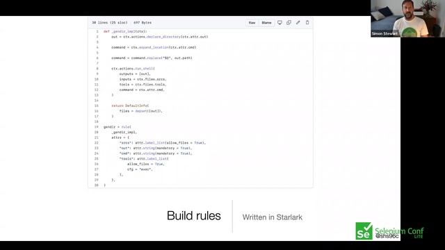 CI With Bazel (Why Selenium is Using It & You Should Too) by Simon Stewart #SeConfLite 2022 смотреть онлайн